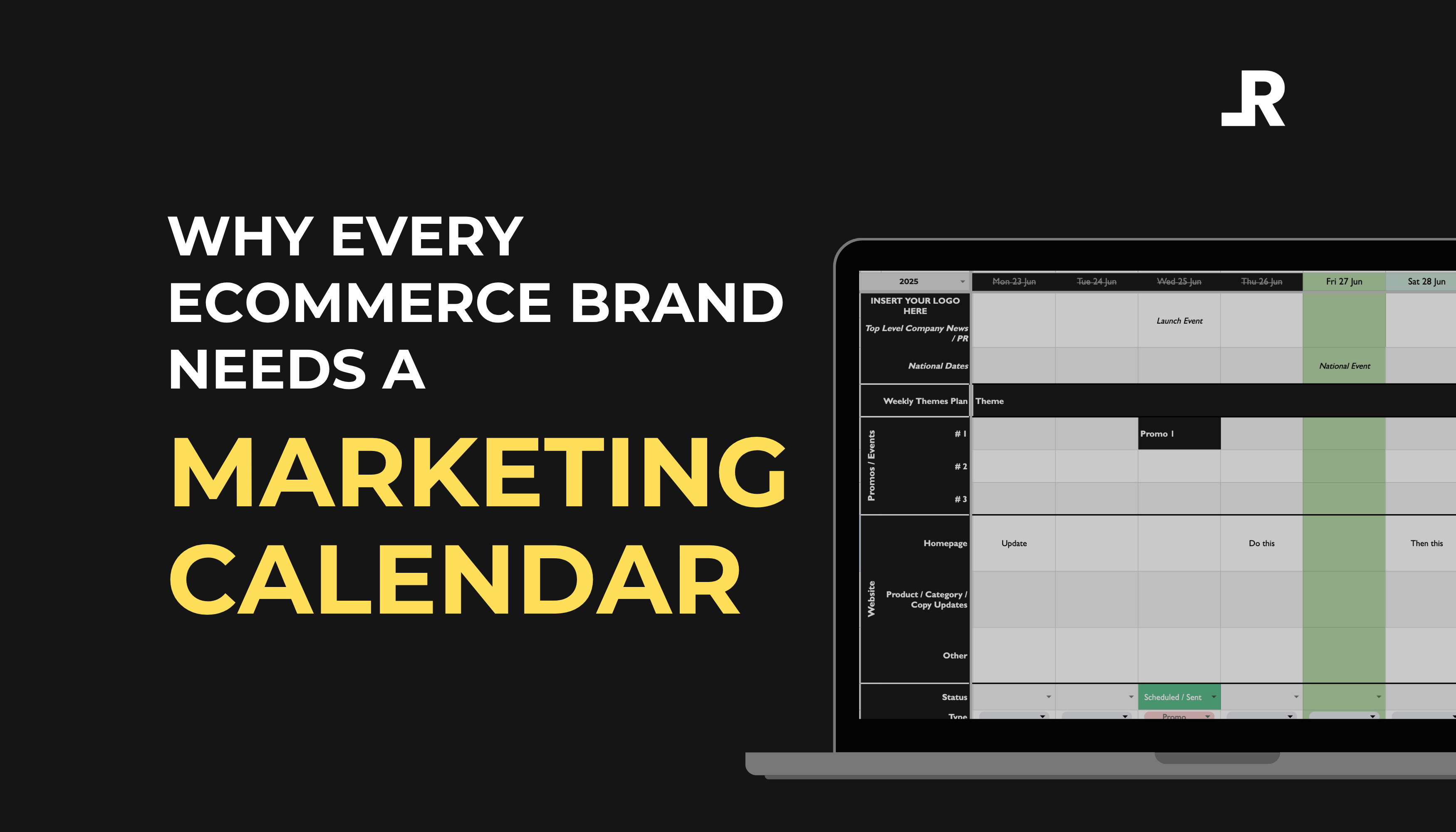 Why Every Ecommerce Brand Needs a Marketing Calendar – LR Digital