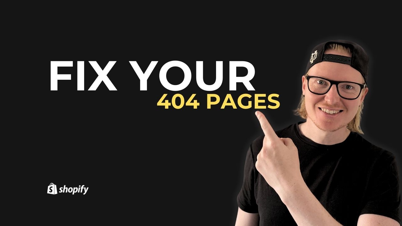 How to fix Shopify 404 Pages
