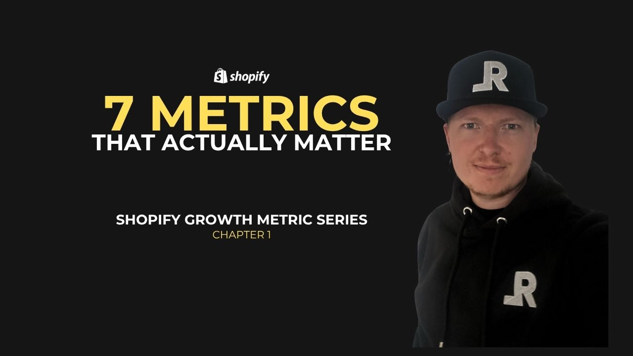 Core Shopify metrics to understand and track