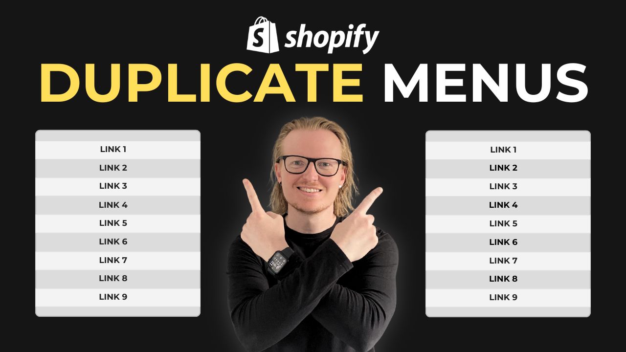 New Shopify Duplicate Menus Feature