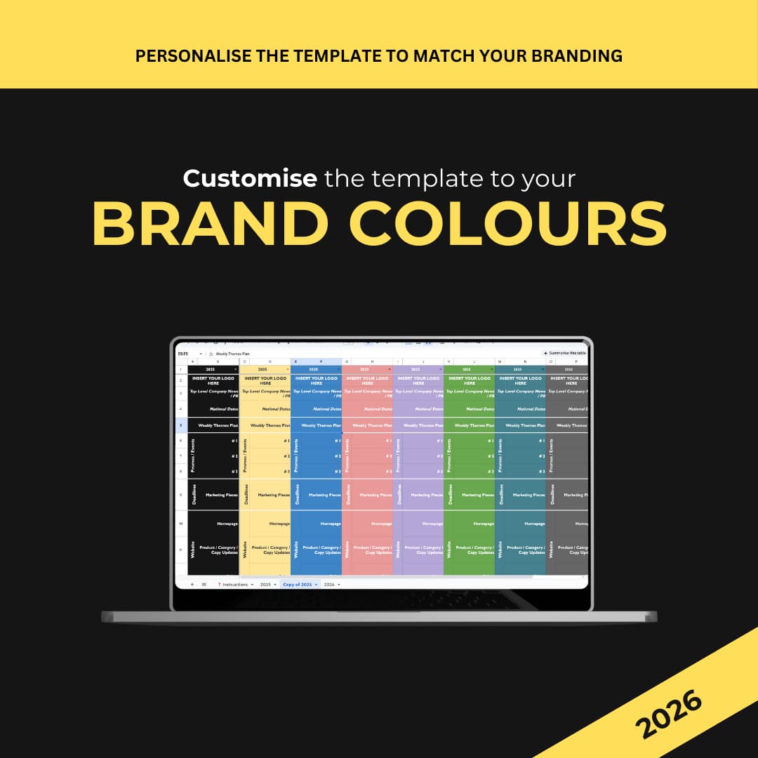 Digital Marketing Calendar