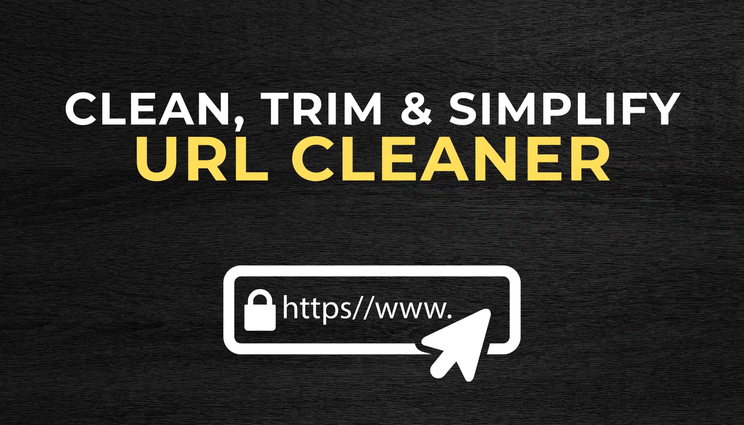 Easy way to clean URLs